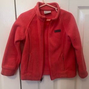 Toddler girl Columbia fleece jacket
